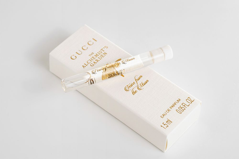 Пробник парфюмерной воды Tears from the Moon от Gucci из коллекции The Alchemist's Garden