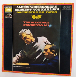 Tchaikovsky Чайковский Alexis Weissenberg, Herbert von Karajan, Orchestre De Paris Concerto №1 (Франция)
