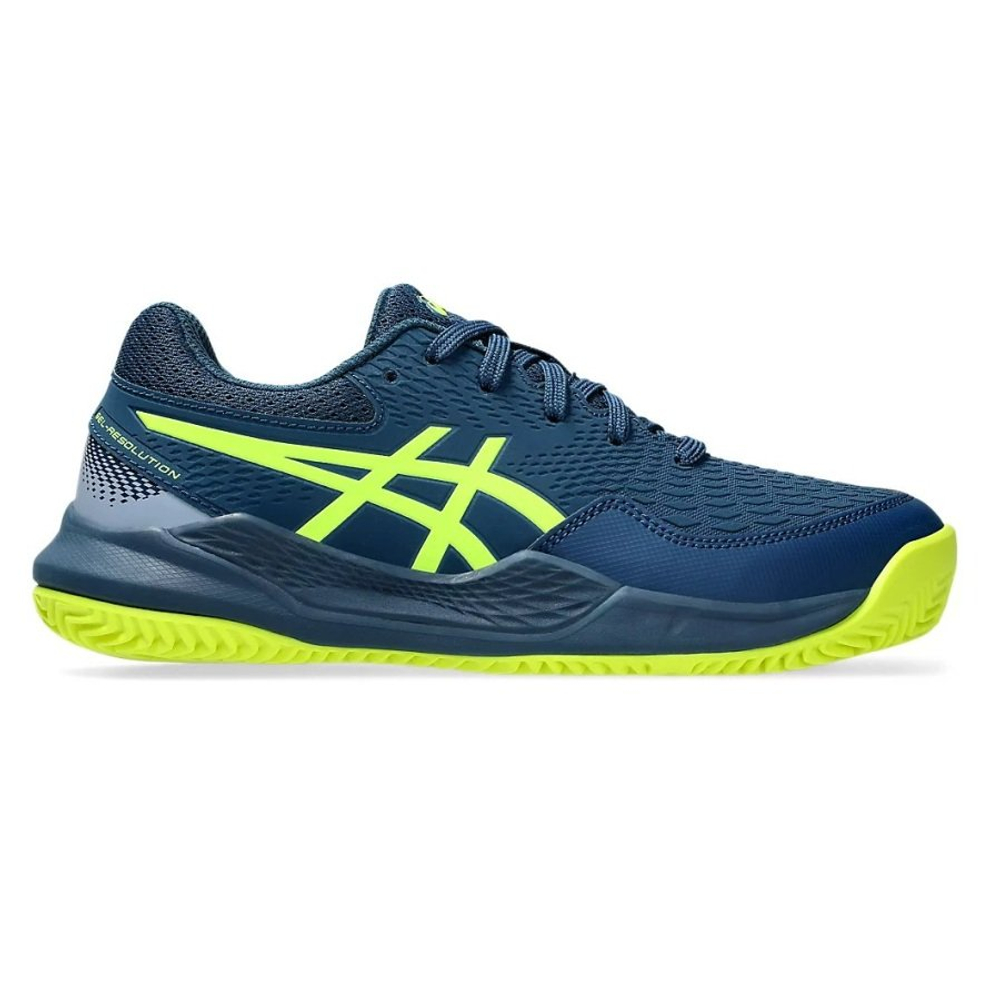 Кроссовки для тенниса Детские ASICS GEL RESOLUTION 9 GS CLAY для грунта