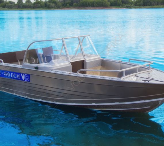 Алюминиевый катер WYATBOAT Wyatboat-490 DCM