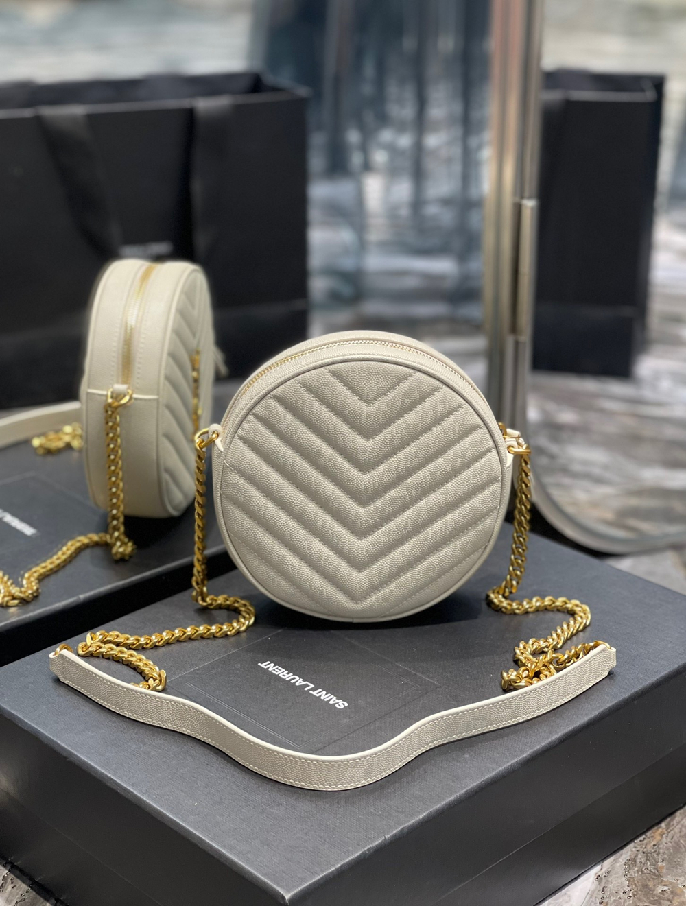 Saint Laurent Vinyle Bag