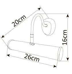 Подсветка для картин Arte Lamp