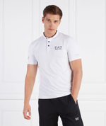 Поло EA7 - белый(8NPT21 PJEMZ)