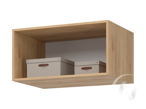 Антресоль 800 АН-01 Лион (дуб крафт золото/графит серый)