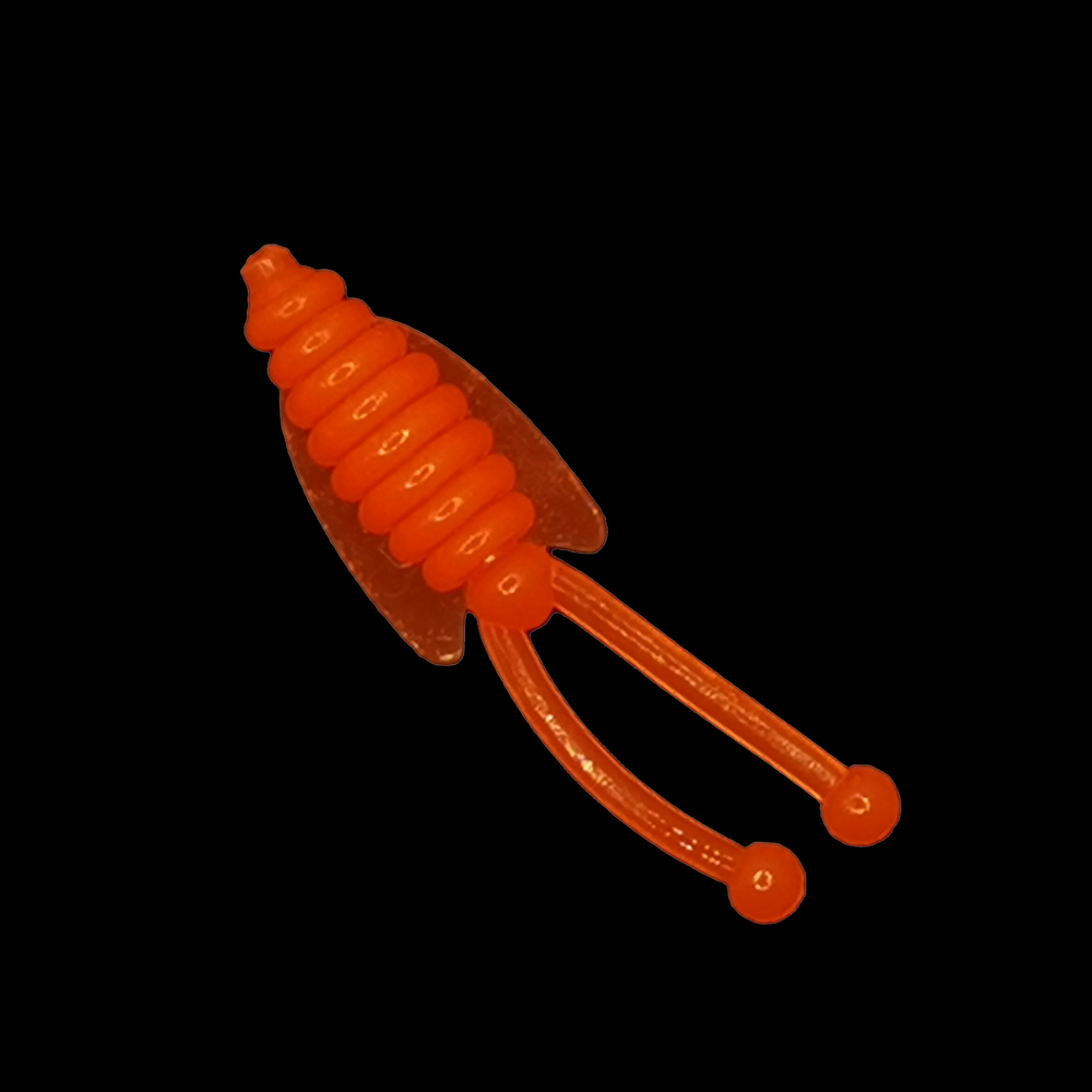 12 шт. 4,5 см Рыболовные, силиконовые приманки рачки. Головастик RuBaits Fly Frog Набор для рыбалки на щуку, судака, окуня, форель Для зимней рыбалки, микроджиг.