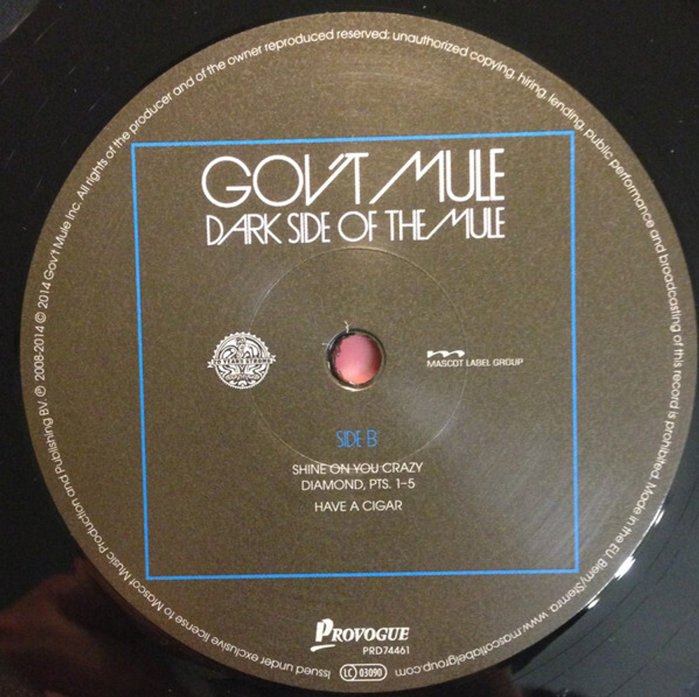 Gov't Mule / Dark Side Of The Mule (2LP)
