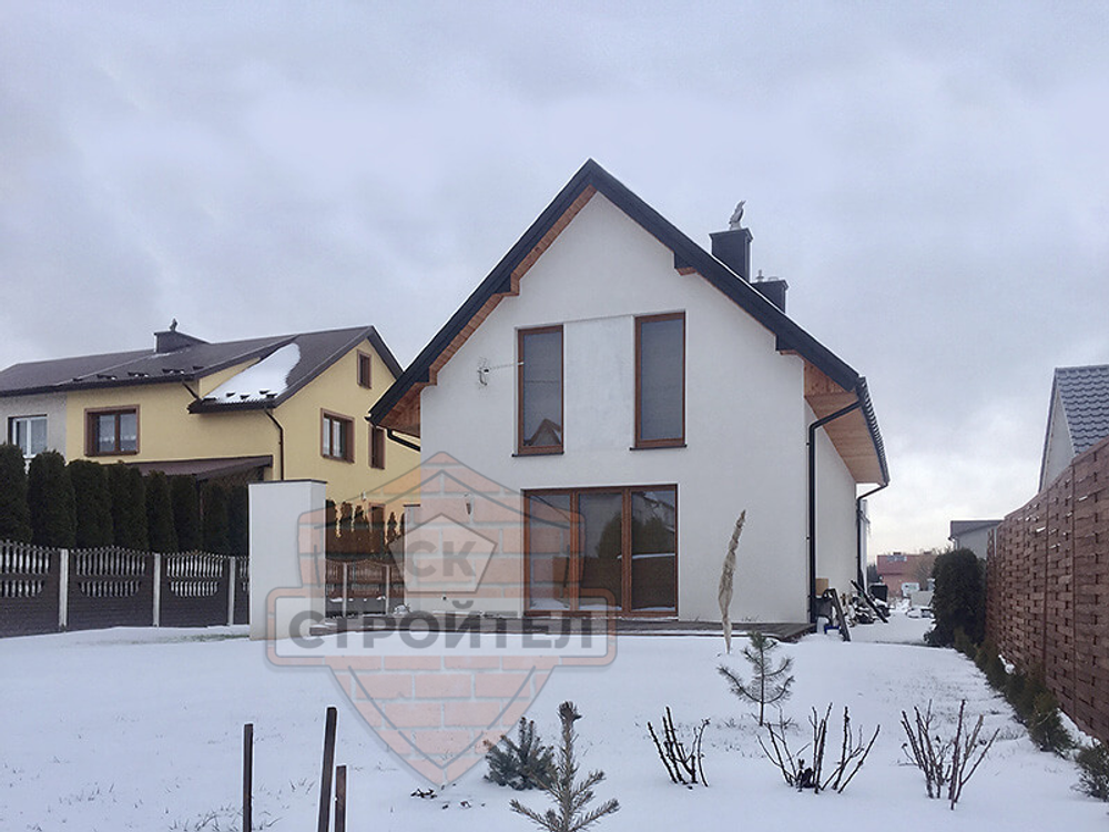 Строительство дома из газобетона 137 кв.м.