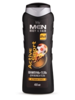 Шампунь-гель муж IRIS (MEN) 2в1 Active Sport 400мл