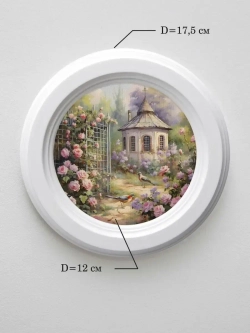 Картины на стену интерьерная на холсте 3 шт 17.5 см