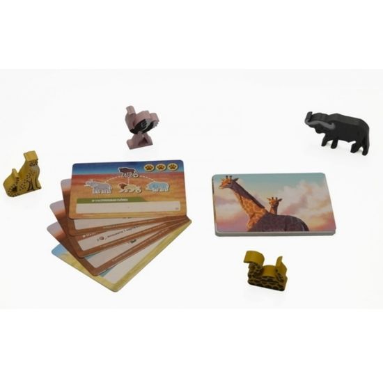 Настольная игра Дикая природа Серенгети: Специалисты по животным
