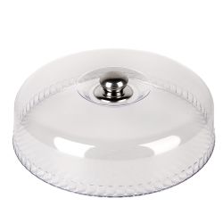 Крышка с ручкой d=30см (пластик,нерж.сталь) (упаковочный пакет)