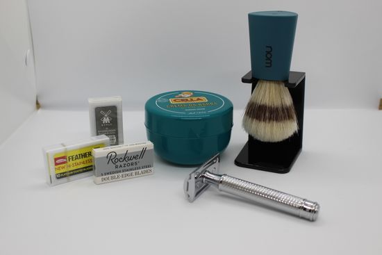 Набор для бритья т-образной бритвой Органический