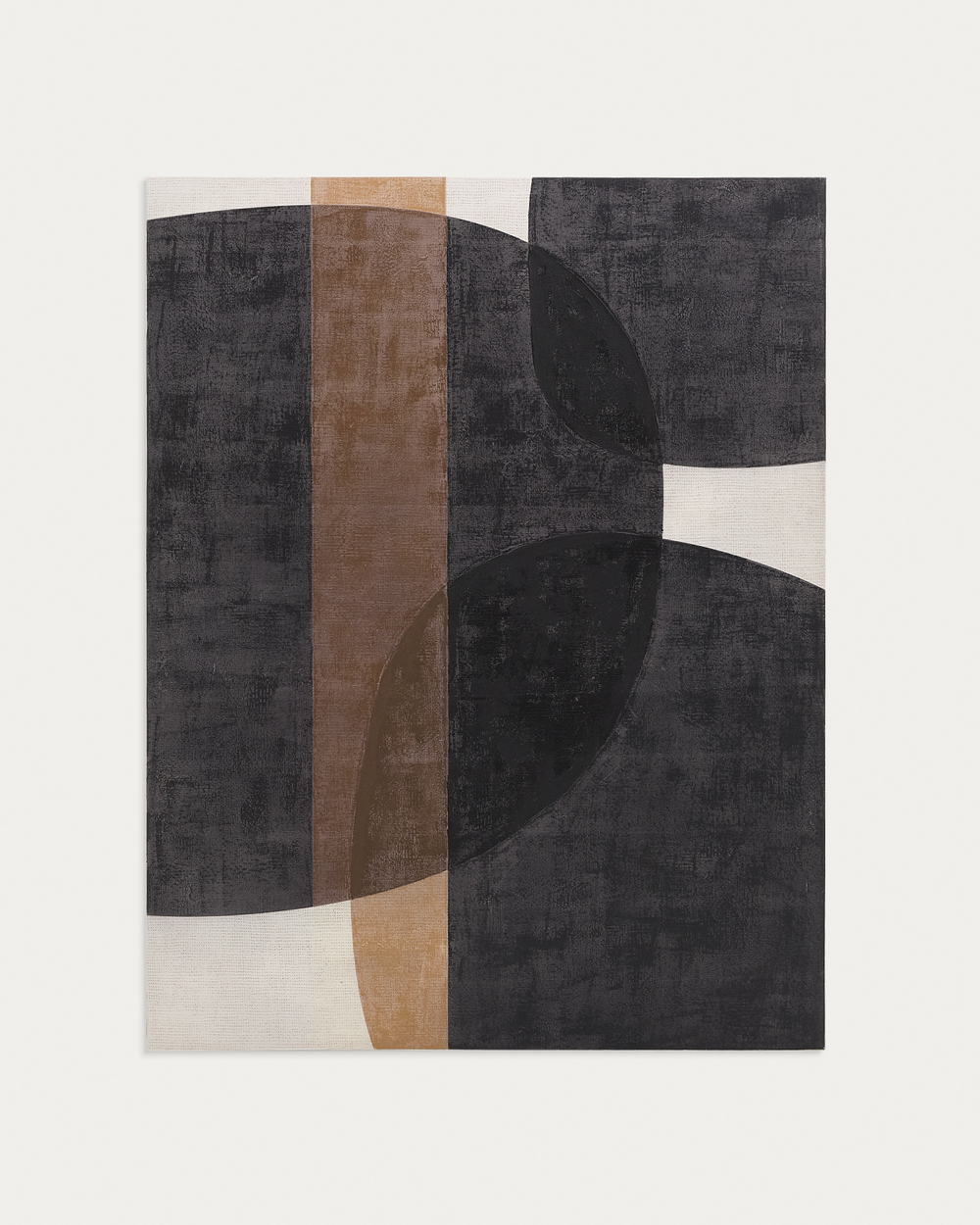 Tonol коричневый абстрактный холст 140  x 180 см