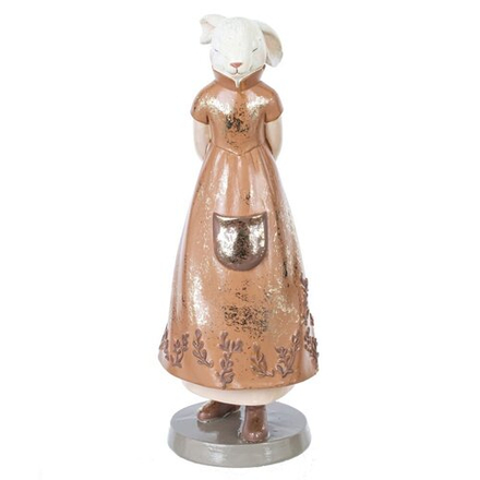 GAEM Фигурка декоративная "Зайка", L8,5 W8,5 H24 см