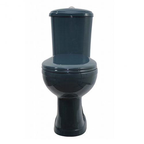 Унитаз-компакт "Дора" зелёный (гориз, нижн, сид, арм) (Ст.Оскол)