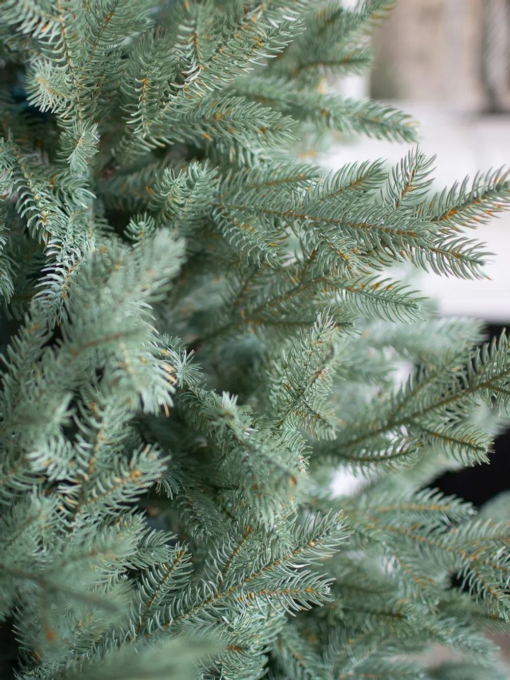 Ель искусственная голубая «Марселло» (Литая хвоя) 210 см / 2.1 м