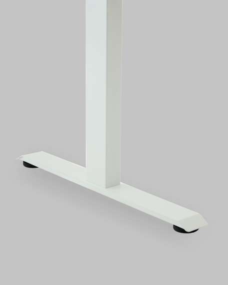 Подстолье для стола с электроприводом и регулировкой высоты, 2 мотора, память 4 уровня высоты, белый