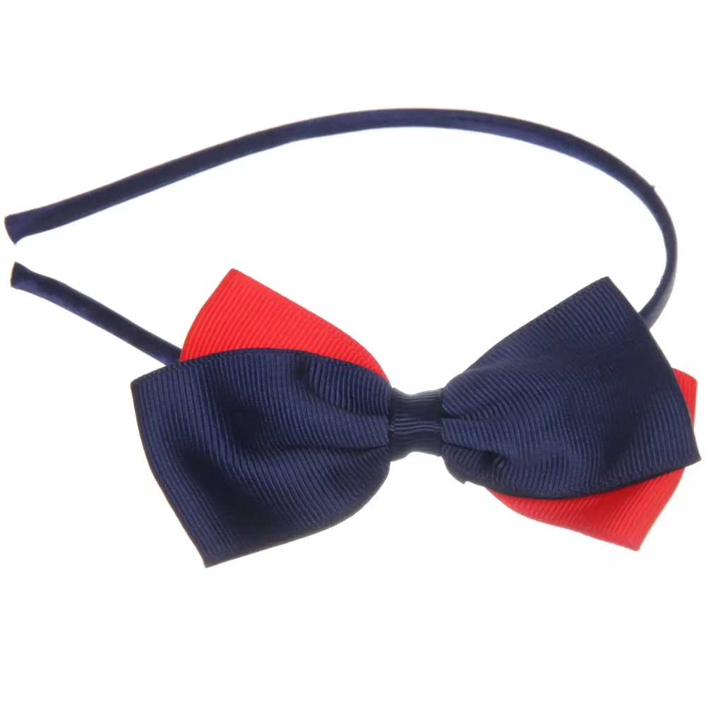 Ободок для волос детский на блистере «Rapunzel», двухцветный, микс 6 цветов, 0,5см минивложение 12 шт