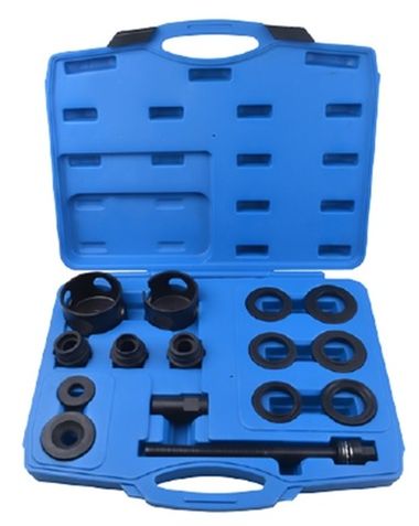 Набор инструментов для замены ступичных подшипников 15пр. (внешние диаметры: 62, 64, 66, 68, 72, 74мм), в кейсе RockForce##Rock FORCE RF-920T3