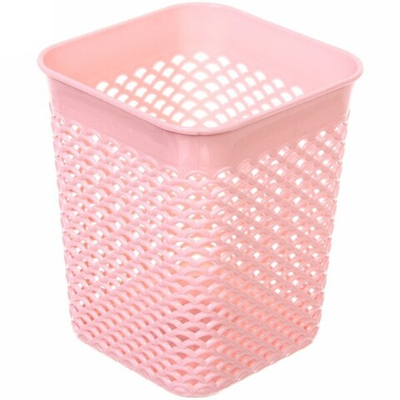 Корзина для мелочей «Стайл» розовая 10х10х12см
