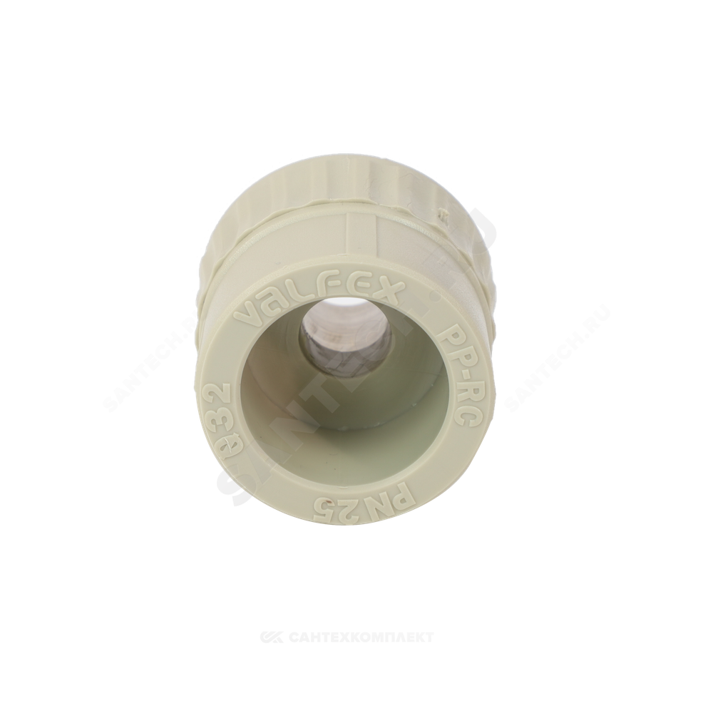 Муфта PP-R комбинированная серая Дн 25х3/4" НР VALFEX 10130025Г