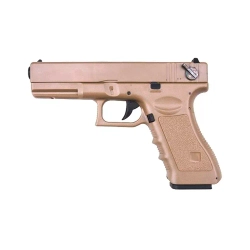 Страйкбольный пистолет Cyma Glock 18C AEP, Tan