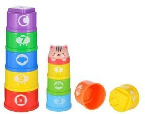 Пирамидка формочки Добрый кот