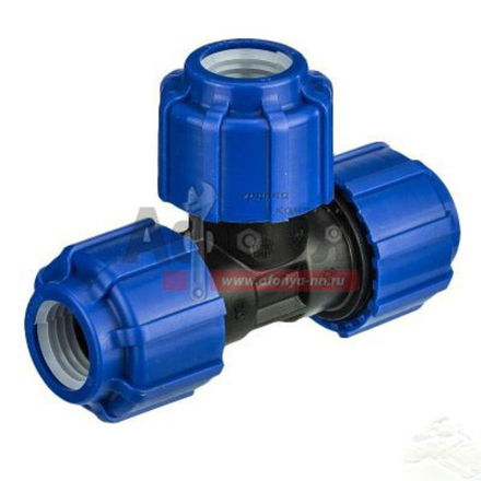 Тройник ПЭ 63 (обж.) ТПК-АКВА