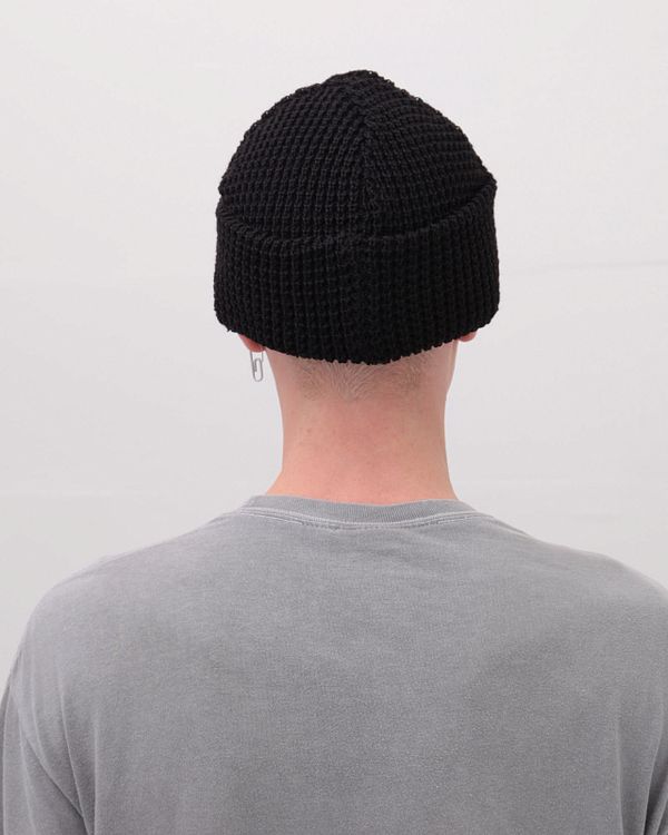 Шапка Waffle Black - фото 4