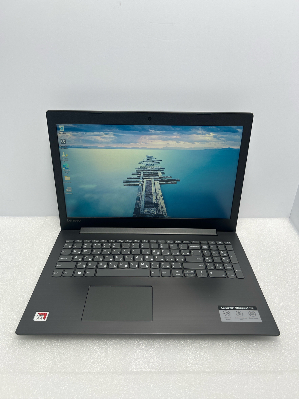 Ноутбук Lenovo IdeaPad 330-15AST (81D6002GRU) 15.6"/AMD A4 9125/RAM 4GB/HDD 500GB/AMD Radeon 530 2GB/1366*768/TN/Windows 11/Подсветка кл-ры: НЕТ/Чёрный. Состояние: C1