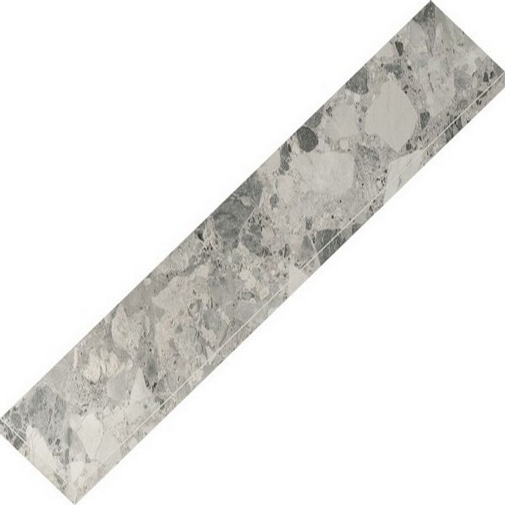 Ступень Continuum Stone Grey Scalino Ang.Sx (Угл. Лев.) 33x160