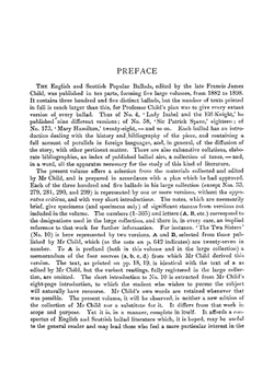 English and Scottish popular ballads | Child Francis James