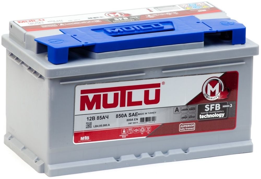 MUTLU 6СТ- 85 ( низкий ) аккумулятор