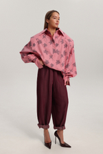 Рубашка в цветок