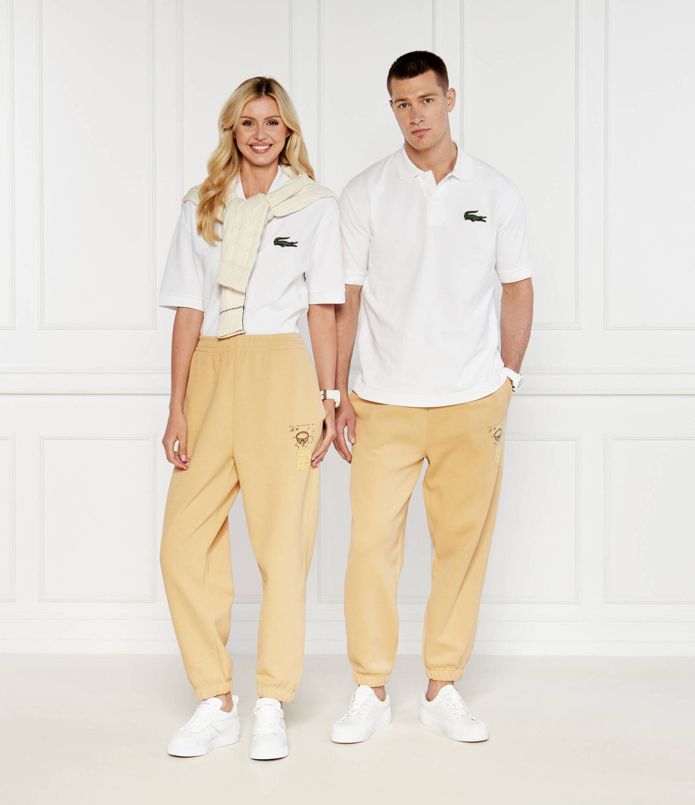 Спортивные штаны Lacoste - бежевый(XH0147)