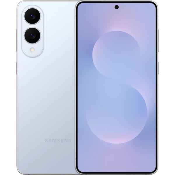 Смартфон Samsung Galaxy S25 Edge 12/512 ГБ (SM-S937B/DS) Голубой Титан | Titanium Icy Blue