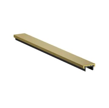 Декоративная заглушка желоба трека TR5736-SB сатинированная латунь Shine Base Denkirs