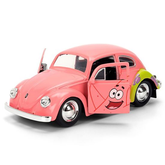 Модель Машинки Hollywood Rides 1:32 Губка Боб Spongebob Patrick Star 1959 VW Beetle 35479