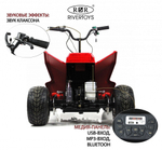 Детский электроквадроцикл RiverToys M009MM красный