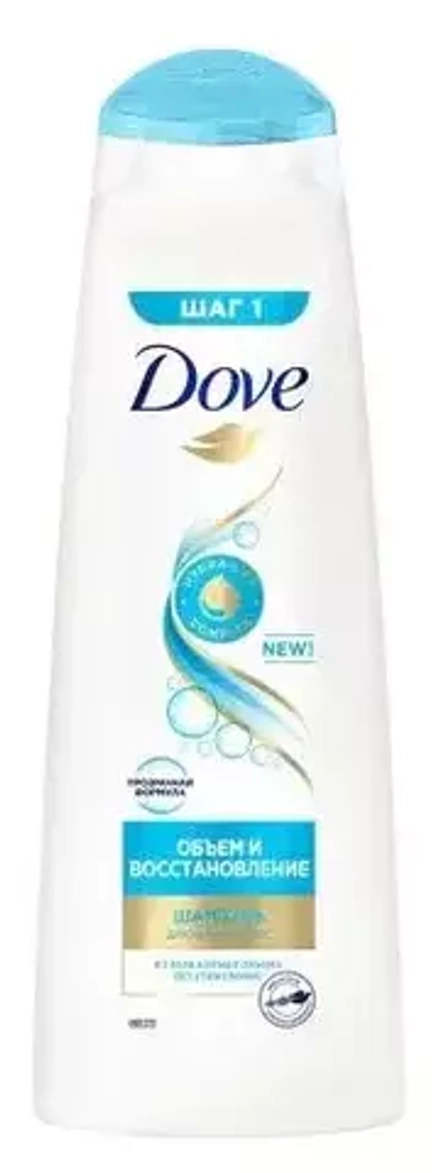 DOVE Шампунь д/волос ВОССТАНОВЛЕНИЕ И ОБЪЁМ, 250 мл