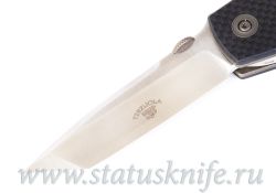 Нож Bob Terzuola ATCF Tanto CF Black Dropфотография - 2