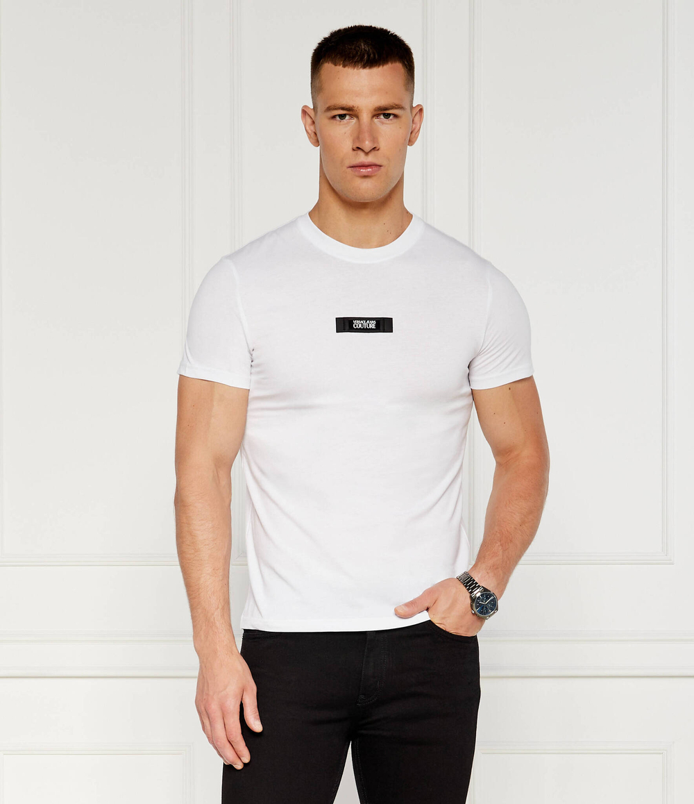 Футболка Versace Jeans Couture - белый(77GAH6S3J0001)