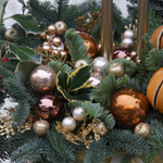 Большая новогодняя шляпная коробка