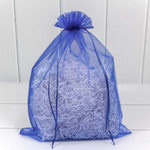 Мешочек 30х40см Органза (Синий)
