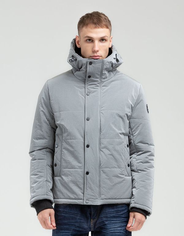 Куртка We Don’t Care Short Puffer Jacket Grey - фото 1