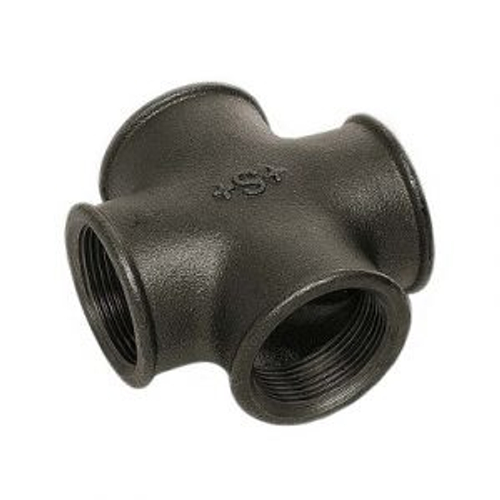 Крестовина чугунная неоцинкованная равнопроходная внутренняя резьба