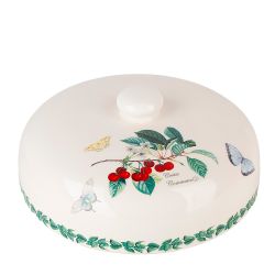 Блюдо с крышкой " " 23,5х23,5х9,5см d=24см (керамика) (подарочная упаковка)