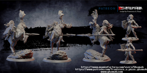 Grand Alliance Order  Sylvaneth Wood Elves Эльфийки воительницы 1шт. миниатюра для dnd, днд, pathfinder, фентези, Настольная игра, НРИ, Варгейм, РПГ