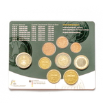 Germany 2015 Year Set (A, D, F, G, J) + 5 x 2 Euro "Hessen: Frankfurter Paulskirche"