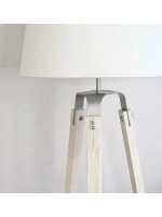 Торшер напольный с абажуром в гостиную современный